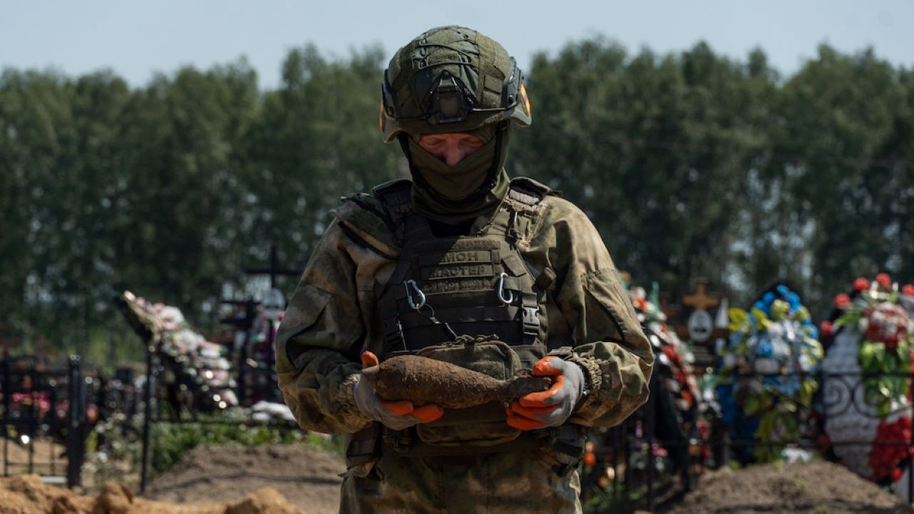 В Пензе обезвредили снаряд времен Великой Отечественной войны
