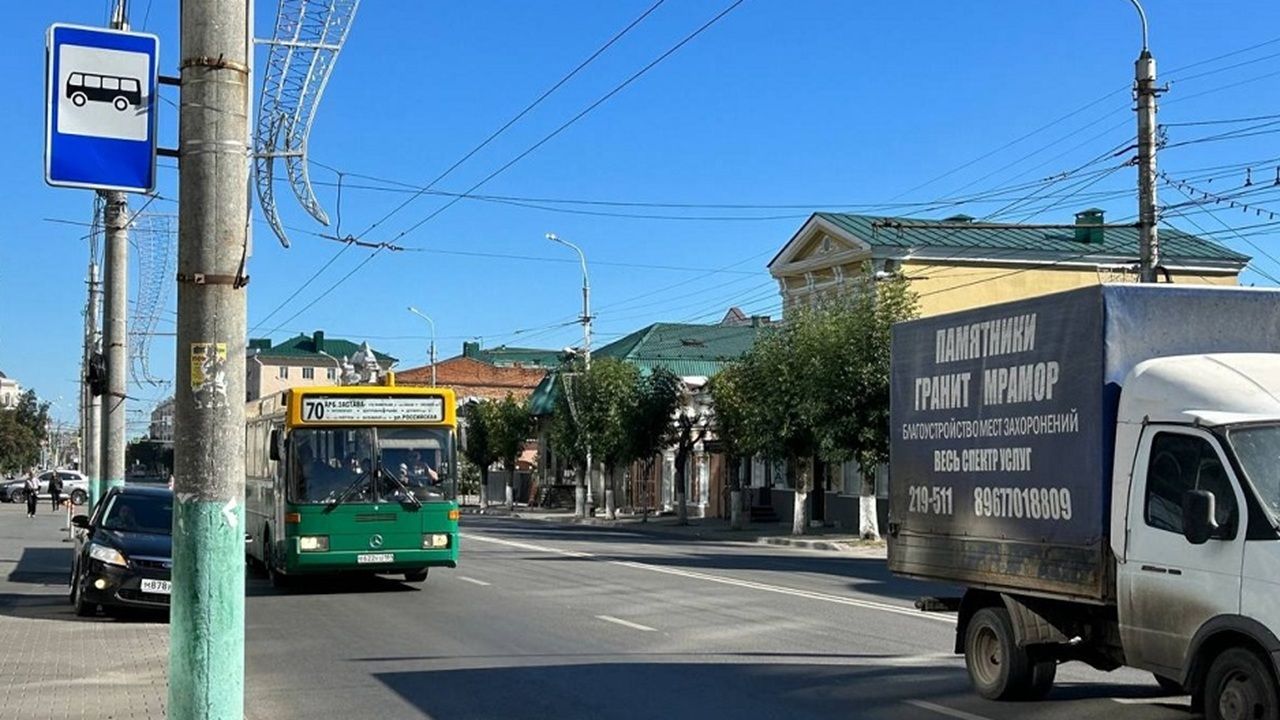 В Пензенской области остановился общественный транспорт
