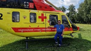 В Пензу на вертолете доставили сердобчанина с острой сердечной патологией