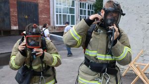В Пензе провели тактико-специальные учения по ликвидации последствий ЧС