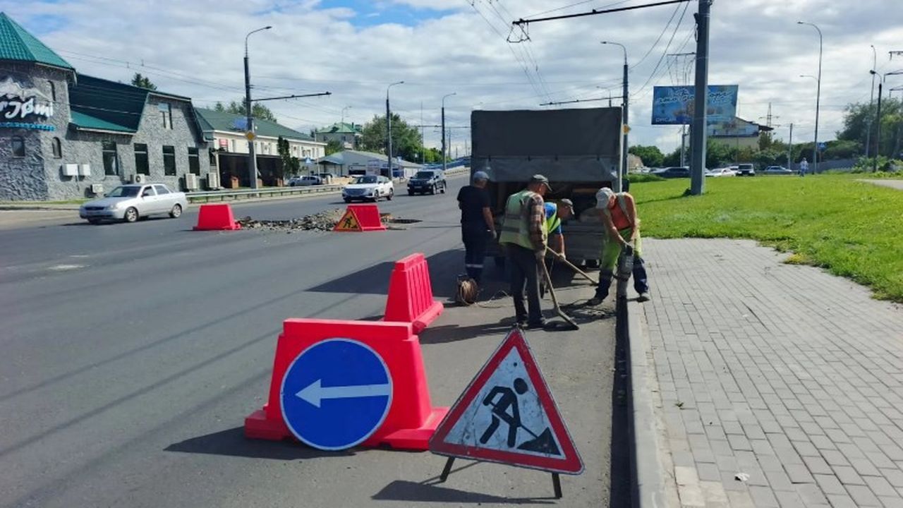 В Пензе ремонт улицы Баумана планируют завершить до конца недели