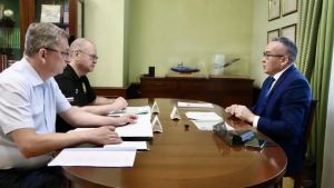 Мельниченко провел встречу с врио руководителя управления Россельхознадзора