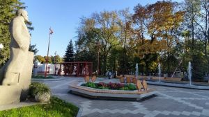 В парке Белинского появится детская площадка в космическом стиле