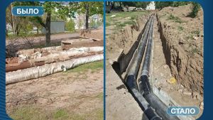 Пензенцы провели капремонт участка теплотрассы в Запорожской области