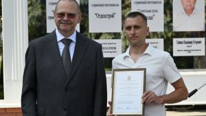 В Пензе обновили Галерею почета строителей