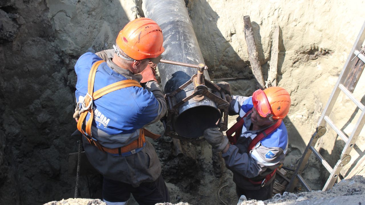 В Пензе на улице Захарова переустроили участок газопровода