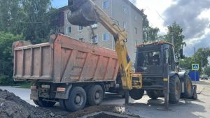 В Нижнем Ломове ремонтируют теплотрассу и водопроводную сеть