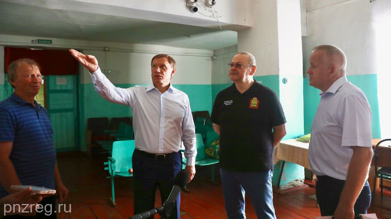 Пензенский губернатор Олег Мельниченко оценил благоустройство Тамалы