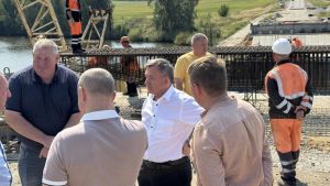 Пензенский министр Гришаев оценил темпы ремонта моста в Камешкирском районе