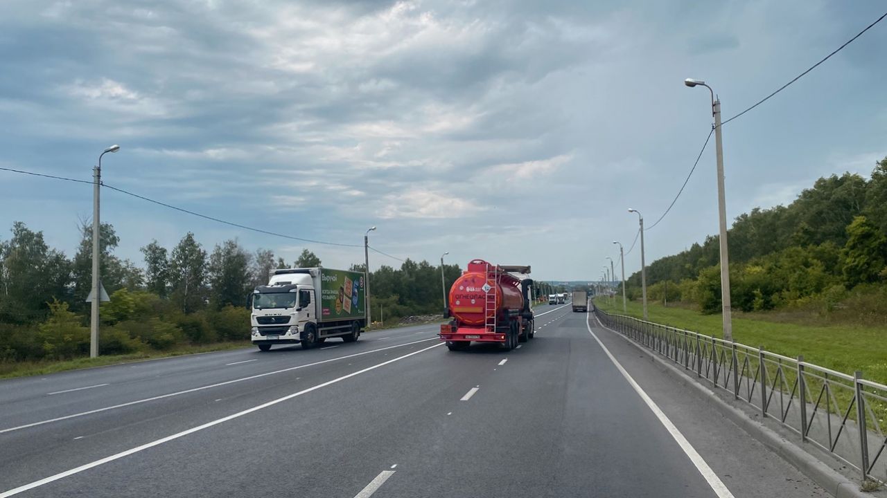 В Пензенской области завершили ремонт на участке автомобильной дороги М-5 «Урал»