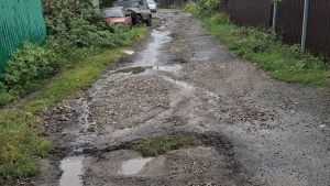 В Пензе рассмотрят возможность ремонта проблемной дороги на Большой Бугровке