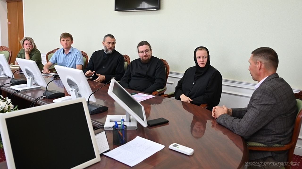 В Пензе обсудили развитие инфраструктуры Троицкого женского монастыря