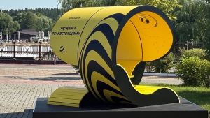 Билайн установил зону для удаленки на набережной «Города Спутника» в Пензе