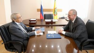 Мельниченко встретился в Пензе с главным нейрохирургом Минздрава РФ Коноваловым