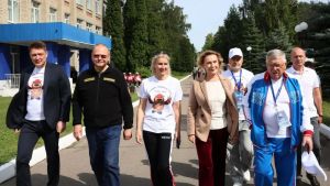 Вице-спикер Совета Федерации Святенко посетила Спартакиаду пенсионеров в Пензе