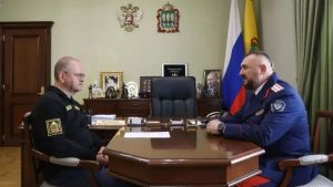 Мельниченко обсудил с Давитьяном развитие казачества в Пензенской области
