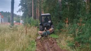 В Пензе обновляют минерализованные полосы для защиты от огня