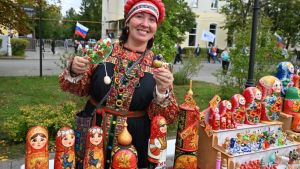 В Пензе проходит фестиваль народно-художественных промыслов