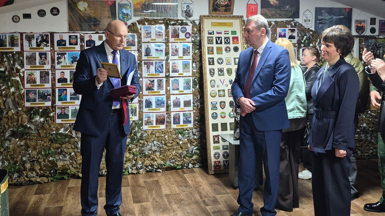 В Бессоновском районе открыли музейный комплекс, посвященный бойцам СВО
