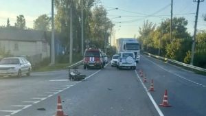 В Спасском районе водитель мопеда погиб при столкновении с автомобилем