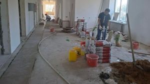 В Башмаковской районной больнице идет ремонт терапевтического корпуса