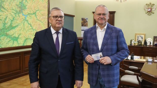 Олег Мельниченко получил удостоверение избранного губернатора Пензенской области