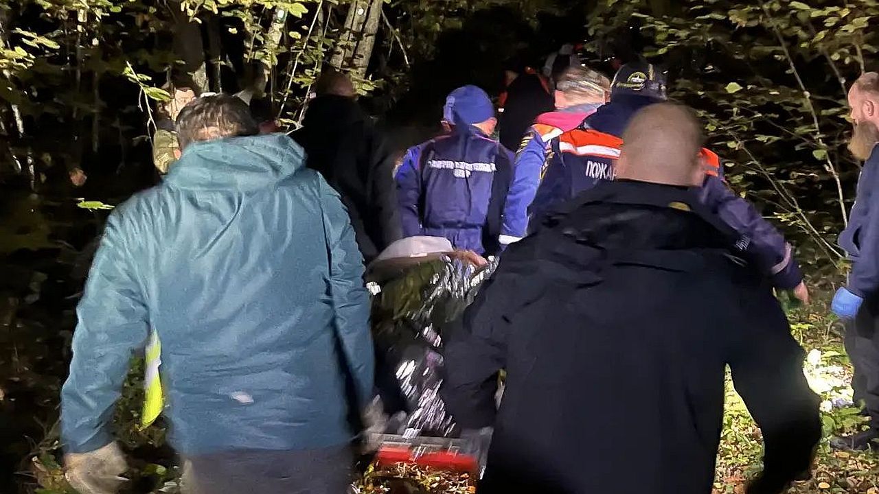 Под Пензой спасатели вынесли из леса найденного 70-летнего мужчину