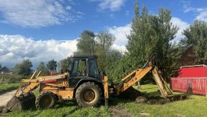 В селе Азарапино обновили более 1,5 километра водопроводных сетей