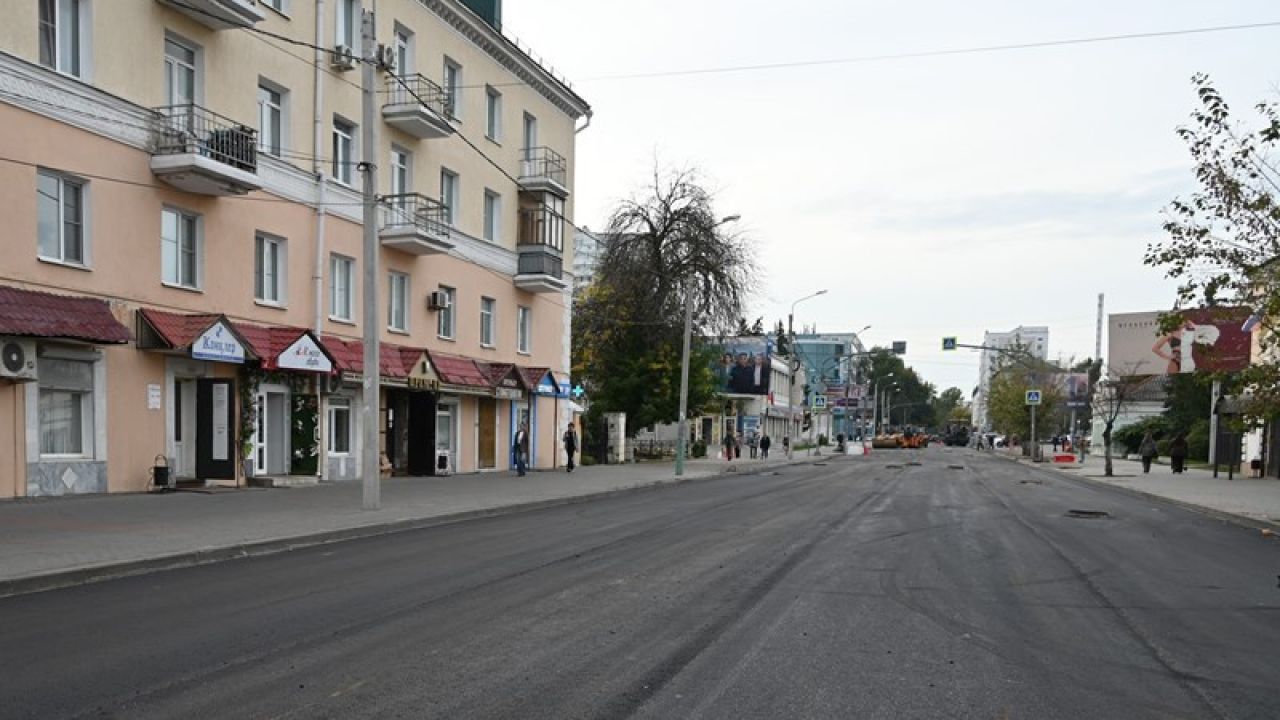 В Пензе завершают ремонт городских магистралей