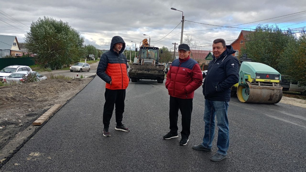 В Бессоновке завершают капитальный ремонт моста и 5 километров дороги
