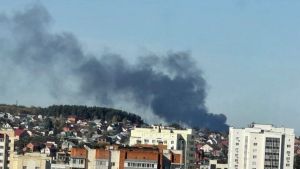 Пензенцы сообщают о масштабном пожаре в районе села Богословка