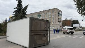 В Сердобске автомобиль «скорой» столкнулся с большегрузом