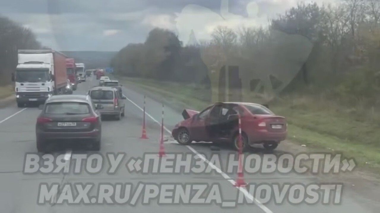 В Городищенском районе произошла жесткая авария