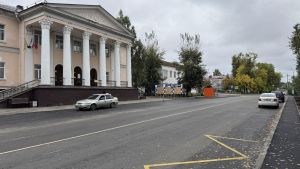 В Нижнем Ломове отремонтировали более 1,7 километра улицы Маяковского