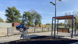 В Сердобске завершили благоустройство сквера «Заводской»
