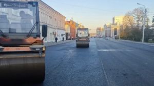 В Пензе завершен ремонт дороги по улице Бакунина