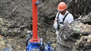 В пензенском микрорайоне Арбеково завершают капремонт водопроводных сетей