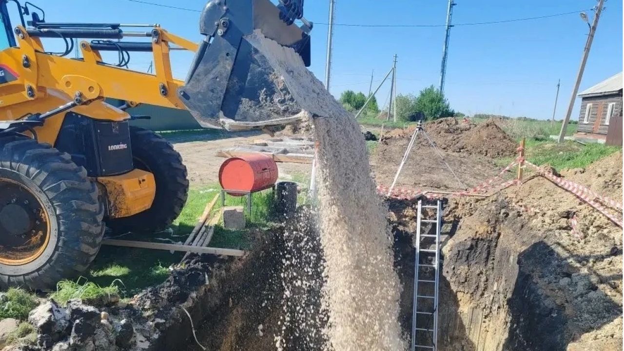 В Татарском Канадее строят новый водозаборный узел