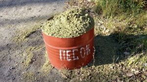 В Пензе перед заморозками устанавливают контейнеры с песко-соляной смесью