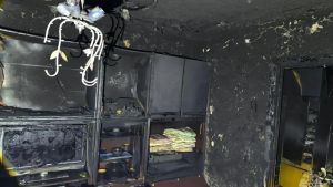Ночью на улице Воронова в Пензе при пожаре в многоквартирном доме погиб человек