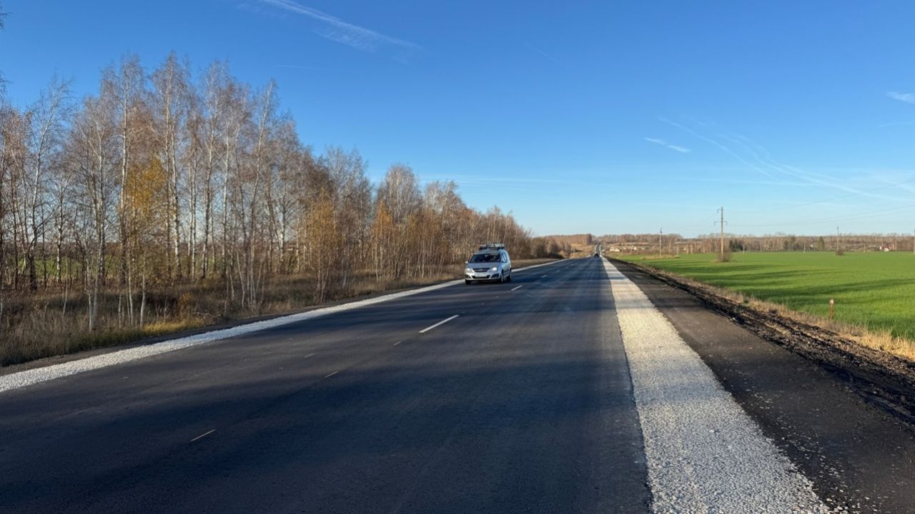 В Земетчинском районе досрочно отремонтировали 13 километров трассы