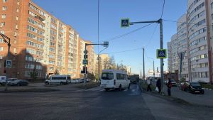 В Пензе установили светофор на участке улицы Антонова
