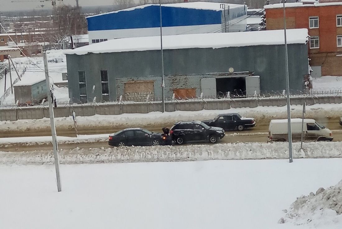 На «пьяной дороге» в Пензе «немец» въехал в китайский автомобиль