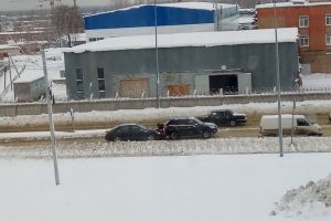 На «пьяной дороге» в Пензе «немец» въехал в китайский автомобиль