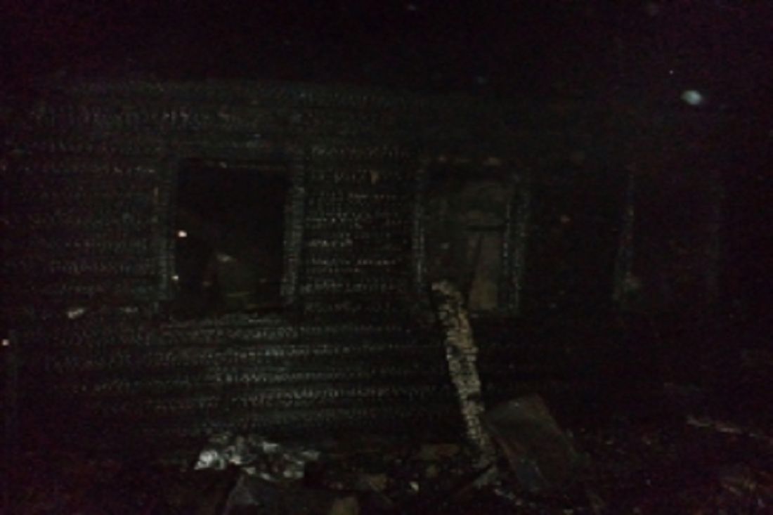 Ночной пожар в Пензенской области тушили семь человек