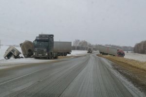 Количество участников аварии на трассе «Пенза-Тамбов» возросло. Фото