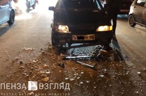В центре Пензы «ВАЗ» врезался в иномарку