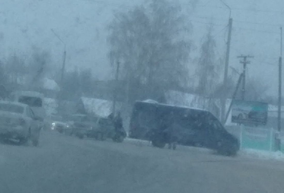 Из-за аварии в пензенском Кривозерье оказался заблокирован выезд из города