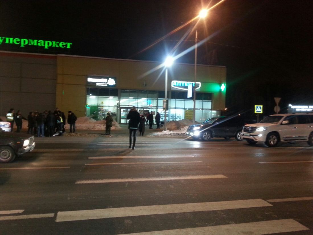 В Пензе сбитую на «зебре» женщину доставили в больницу