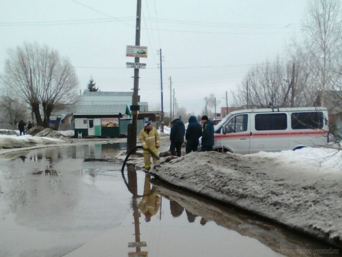 В Пензе пока нет угрозы подтопления домов частного сектора